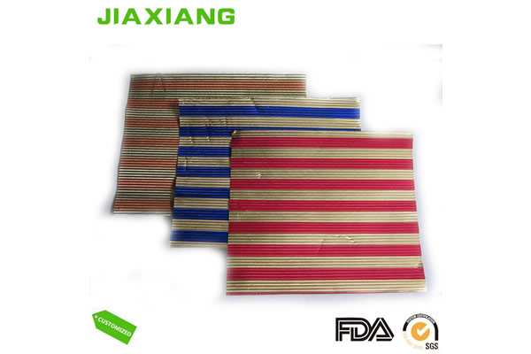 Corrugated alumninium foil